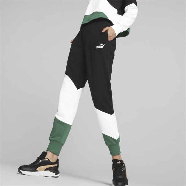 Брюки Puma POWER CAT PANTS TR 67397801 р. M зеленый