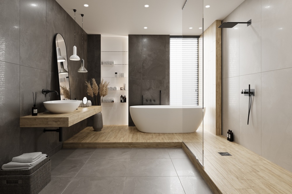 Плитка Allore Group Venecia Anthracite F P R Mat 60x120 cм