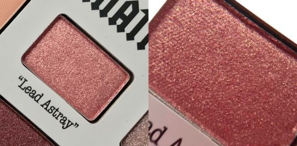 Палетка theBalm Alternative Rock V1 бежево-розовый с мерцанием 24 г