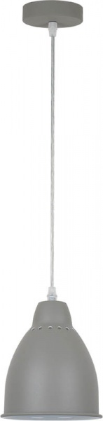Підвіс Arte Lamp BraccioA2054SP-1GY 1x60 Вт E27 сірий 