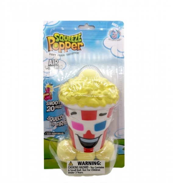 Игрушка Squeeze Popper Стреляющая фигурка Попкорн 55636 