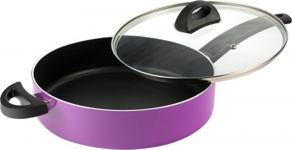 Сотейник с крышкой Eclipse 26 см фиолетовый 3700147 BergHOFF