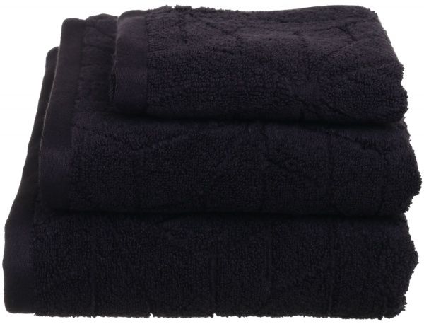 Полотенце махровое Roxy 50x90 см черный La Nuit 