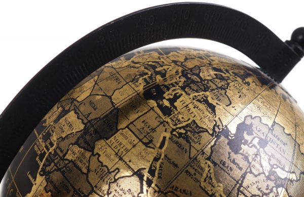 Глобус декоративный золотой 24 см A54910200