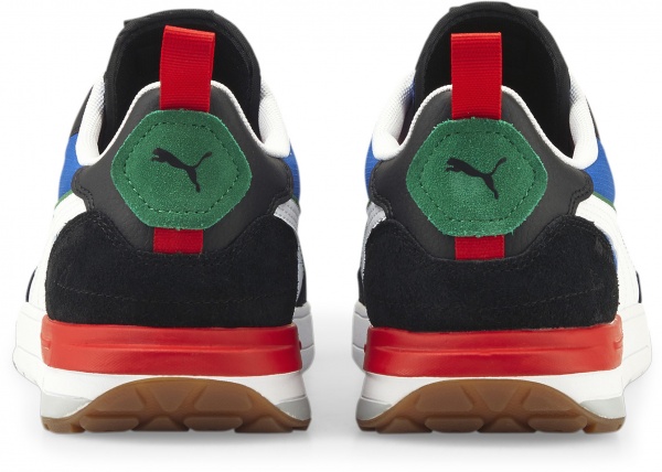 Кроссовки Puma R22 38346204 р.UK 8,5 синий с черным