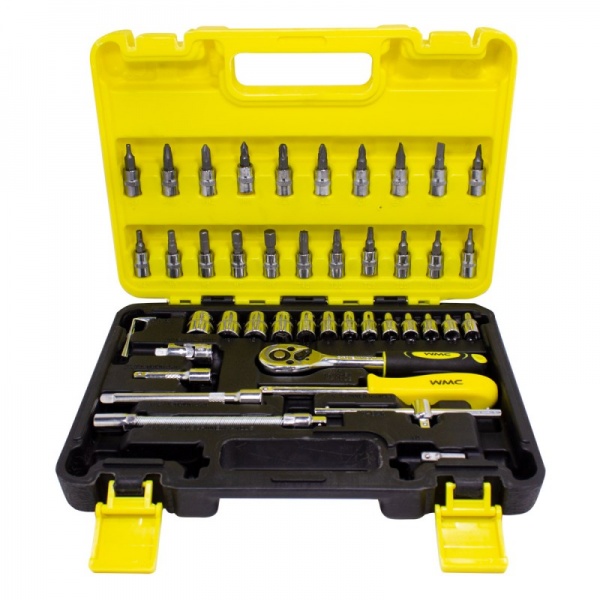 Набор ручного инструмента WMC TOOLS 46 шт. WT-2462-5 EURO