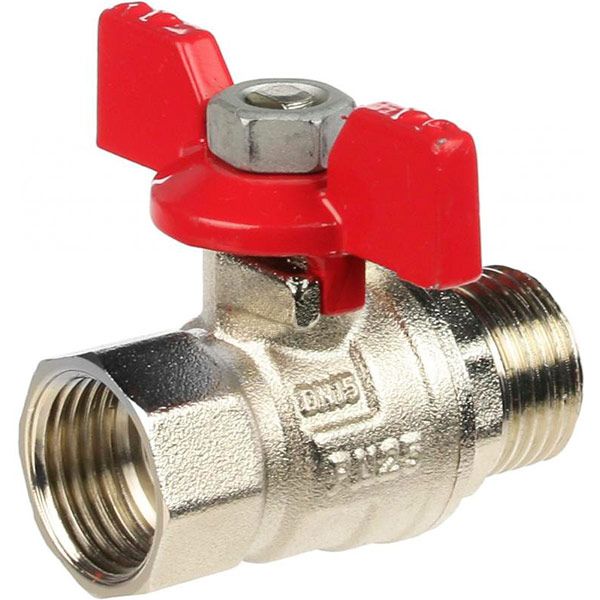 Кран шаровой Arco Nile НВ 1/2х1/2 бабочка RHP12 163603