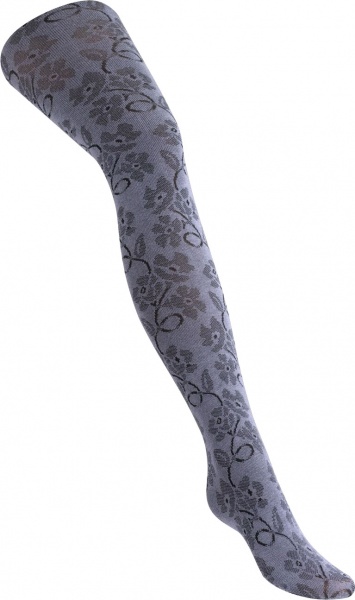 Колготки для девочек Boy&Girl Ajour р.140-146 серый 