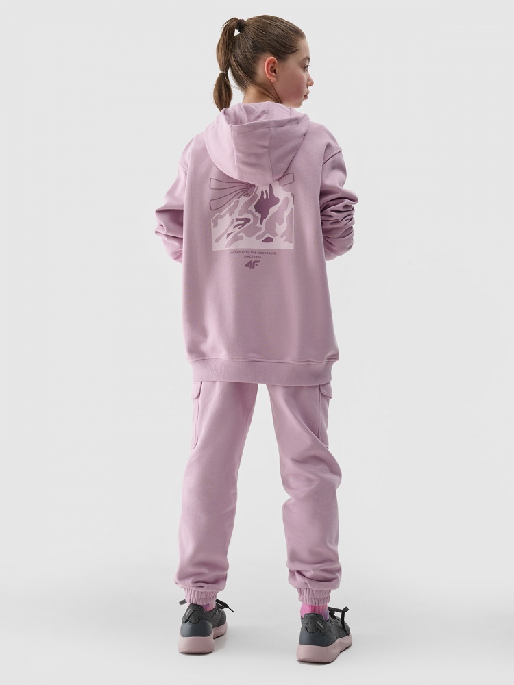 Штани 4F TROUSERS CAS F1135 4FJWSS25TTROF1135-52S р. 158 рожевий