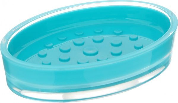 Мыльница Axentia Graz бирюзовая 128553