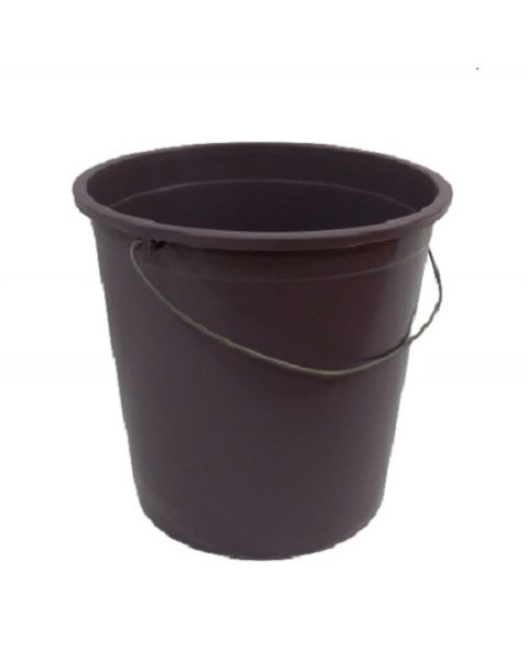 Ведро с металлической ручкой лиловый 24 л 