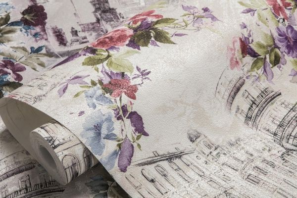 Обои виниловые на флизелиновой основе MEGAPOLIS 9144-14 1,06x10,05 м 