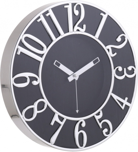 Часы настенные Liberty 35,6х35,6х5 см (WSH-0438) черно-белый