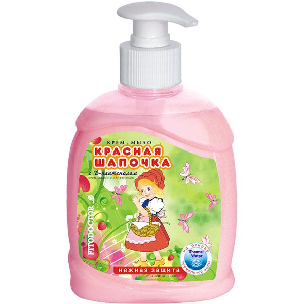 Крем-мыло Фитодоктор Красная Шапочка с D-пантенолом 300 мл