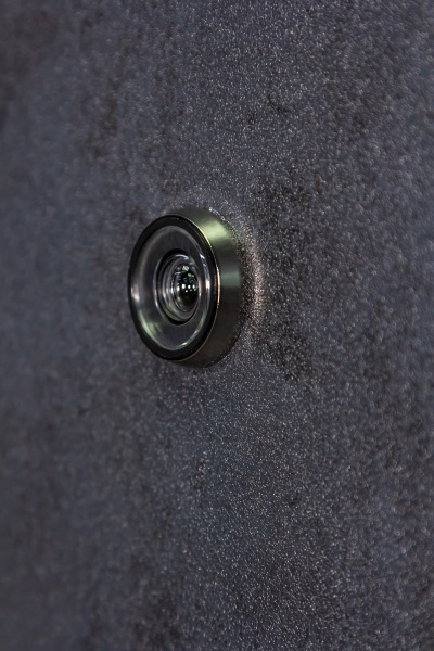 Двері вхідні Булат Гарант 535 бетон антрацит 2050x850 мм ліві