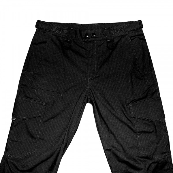 Брюки тактические Expert ® рип-стоп черный XL ( рост 176 ) р. 50 (ВТМ) 