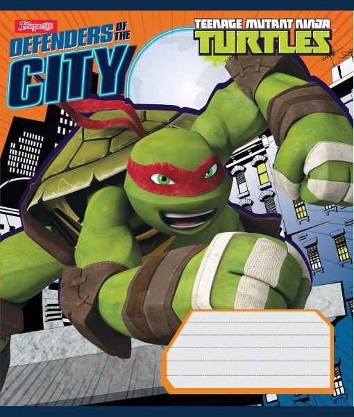Комплект тетрадей TMNT Defenders 12 листов в линию 25 шт. YES