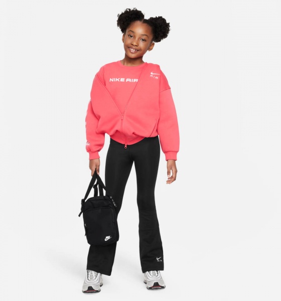 Футболка Nike G NSW TEE CROP AIR FD5361-648 р.S червоний