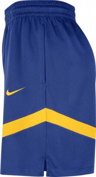 Шорты Nike GSW MNK DF PRAC ICON+ 8IN FB4020-495 р. XL синий
