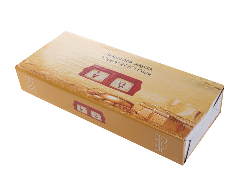 Блюдо для закусок Lefard Санта 27,5х11х4 см 940-306