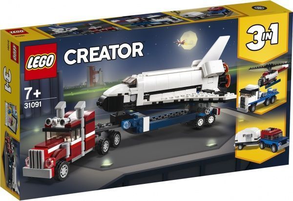 Конструктор LEGO Creator Тягач із шатлом 31091