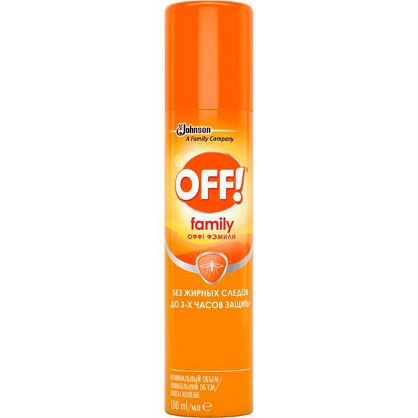 Аэрозоль SK Johnson от комаров Family 100 мл