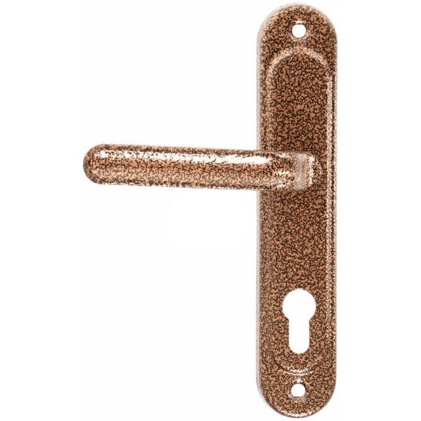 Замок врізний з ручками  Мотор Сич Ф1В ЗВ4-6.111-6 PZ 72 мм мідь/