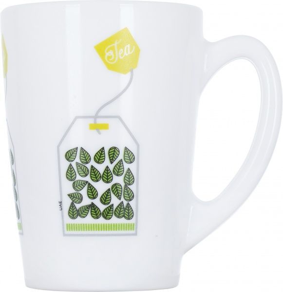 Чашка New Morning Green Tea Leaves 230мл, 2шт. Luminarc