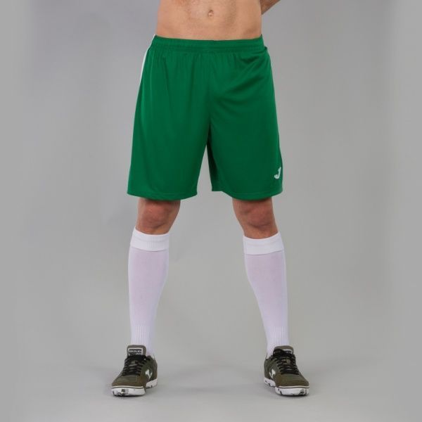 Шорты Joma TOKIO II SHORT GREEN-WHITE 100684.452 р. XS зеленый