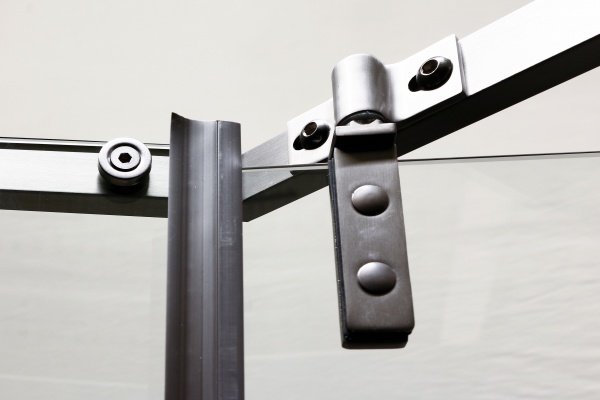 Душевое ограждение ScandiSPA NARVIK 90x90x200 серый никель