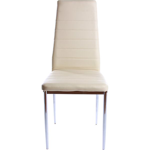 Стілець Bazhou City chrome молочний 980х410х400 мм