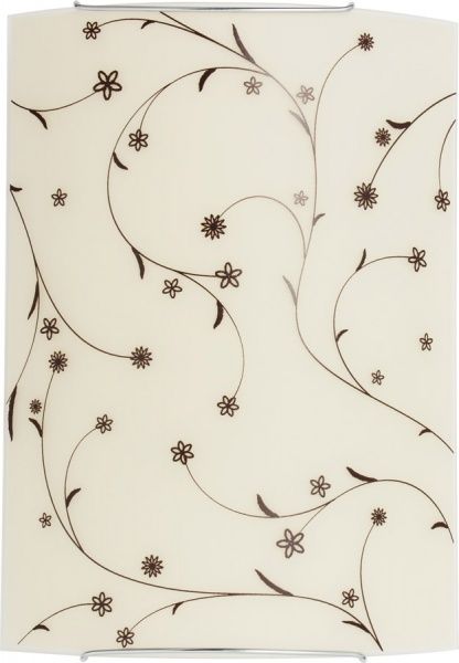 Світильник настінний Nowodvorski CONTRASTAMPO 3 1x100 Вт E27 бежевийз малюнком 2282 