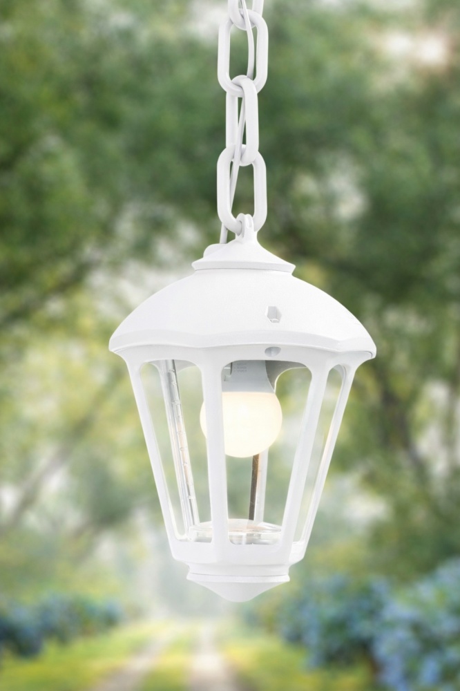 Светильник уличный подвесной FUMAGALLI SICAR/GIAMPY E27 12 Вт IP55 белый