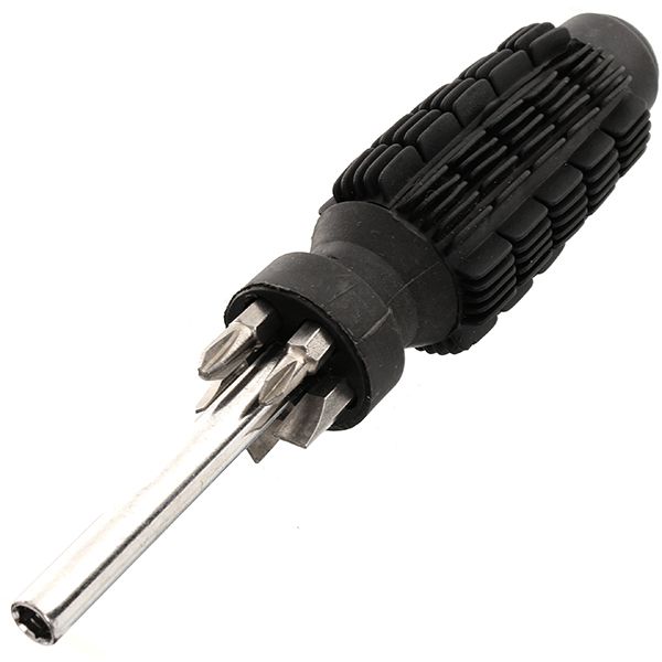 Отвертка со сменными насадками Vectron ×140 мм 46-3-106