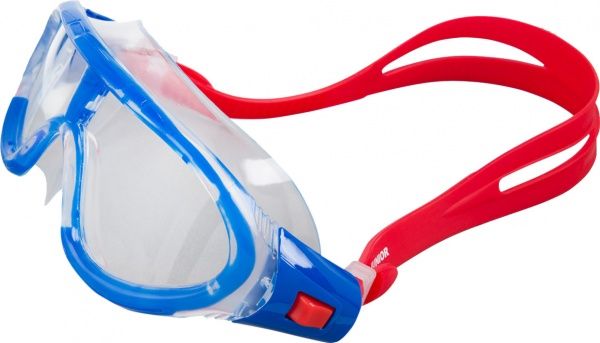 Очки для плавания Speedo Rift Junior 8-01213C811 one size голубой с красным