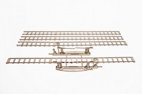 3D-конструктор Ukrainian Gears Рейки с переездом 70014