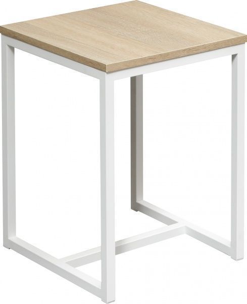 Табурет Лугалпроф Иллюзия дуб сонома / белый