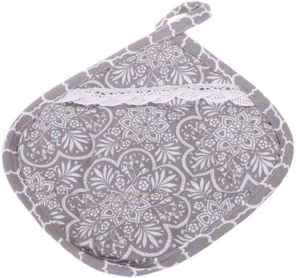 Прихватка Агата Мережево 20x20 см капучино La Nuit 