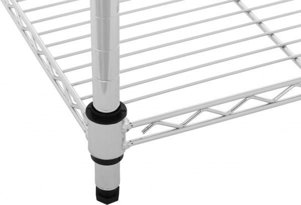 Стелаж металевий PROзапас 800x700x300 мм хромований