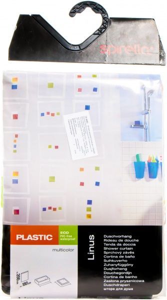 Шторка для ванной Spirella LINUS 10.40835