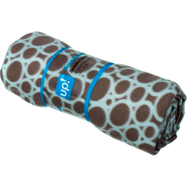 Плед флисовый Underprice Круги 150x180 см