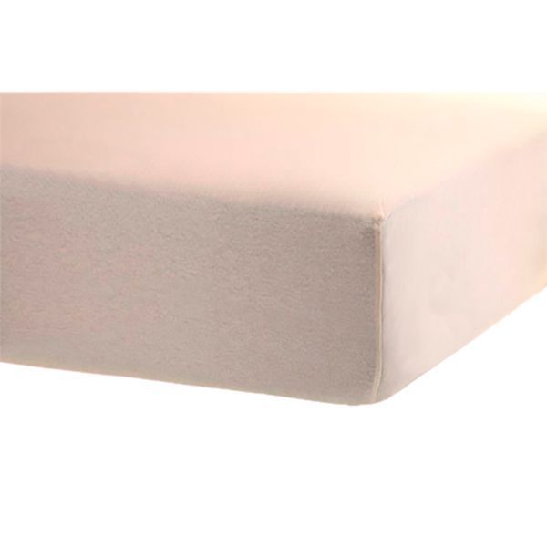 Простынь на резинке 160x200 см кремовый Come-for 