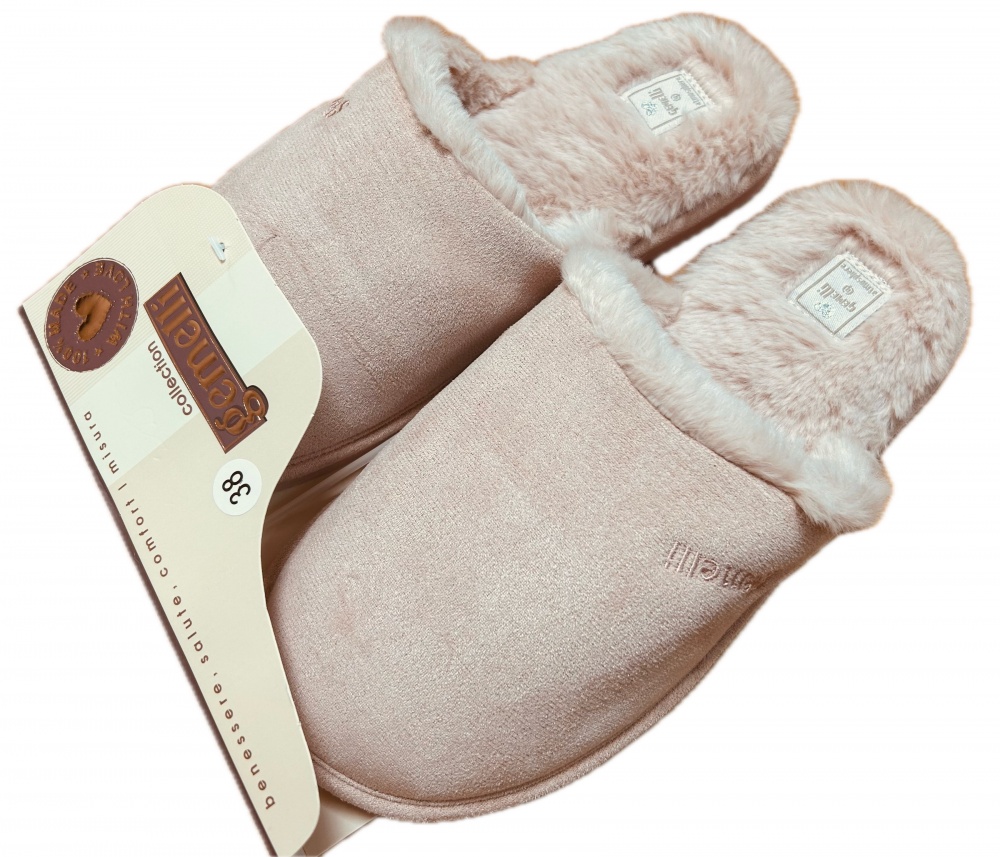 Капці домашні Gemelli Ярославна р.38 пудровий