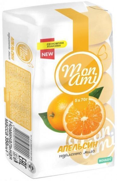 Мило Mon Ami Апельсин 60 г 5 шт./уп.