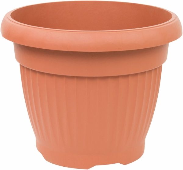 Горщик пластиковий Prosperplast Теrra Nova круглий 38л теракот (11251) 