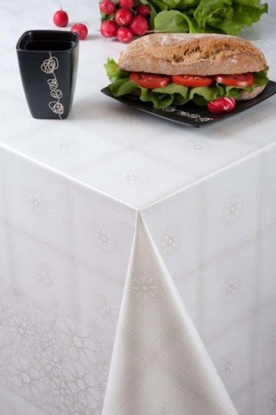 Скатерть Стандарт 140x200 см белый 