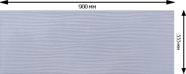 Плитка STN CERAMICA Абріл Сієло BR 33,3*90 