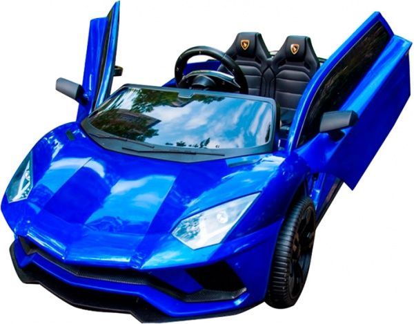 Электромобиль DT детский синий C1912