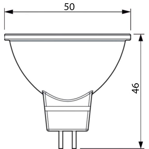 Лампа світлодіодна Philips ESS 5 Вт MR16 матова GU5.3 220 В 2700 К 