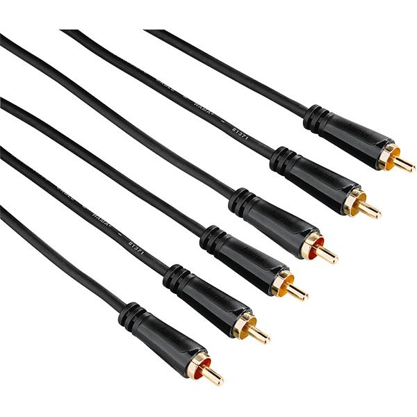 Кабель Hama 3RCA - 3RCA 2 м 122157
